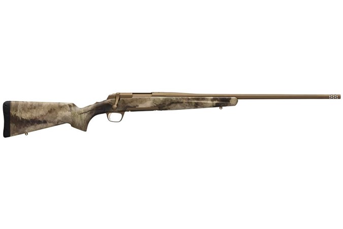 Browning X-Bolt Hells Canyon Speed 7mm-08 Rifle - Item #: BR035-498216 / MFG Model #: 035498216 / UPC: 023614740186 - XBOLT HELLS CN SPEED 7MM08 A-TACS CAMO | MUZZLE BRAKE